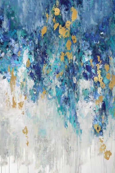 Nikki Robbins: Cascading Blues I by Nikki Robbins