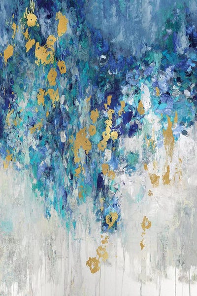 Nikki Robbins: Cascading Blues II by Nikki Robbins