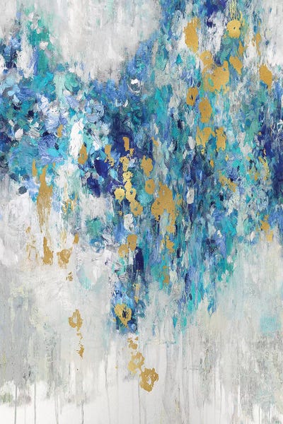 Nikki Robbins: Cascading Blues III by Nikki Robbins