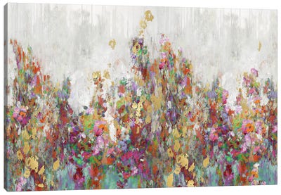 Blooming Canvas Art Print - Abstract Floral & Botanical Art