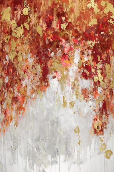 Cascading Fall I by Nikki Robbins metal wall art