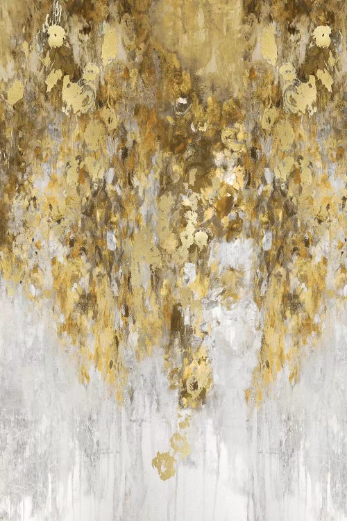 Cascade Amber and Gold by Nikki Robbins wall art