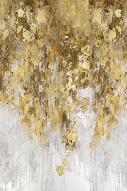 Cascade Amber and Gold by Nikki Robbins canvas print