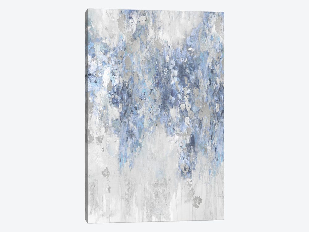 Cascade Blue with Silver by Nikki Robbins 1-piece Art Print