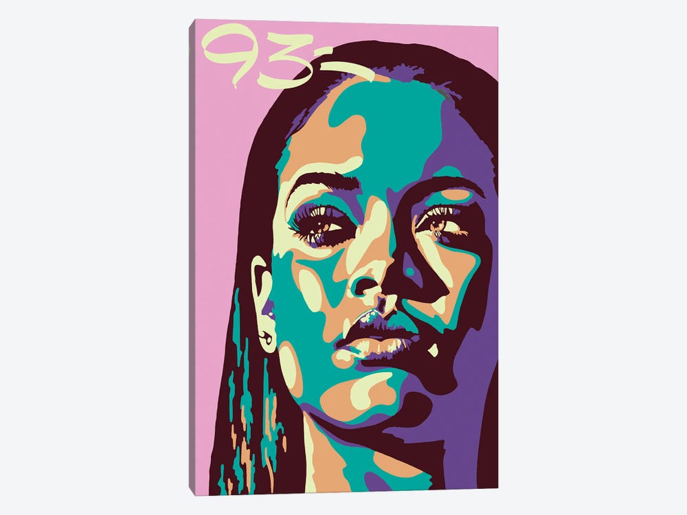Rihanna by 9THREE 1-piece Canvas Art Print