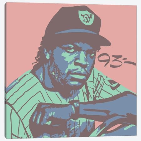 Ice Cube Canvas Print #NIT7} by 9THREE Canvas Print