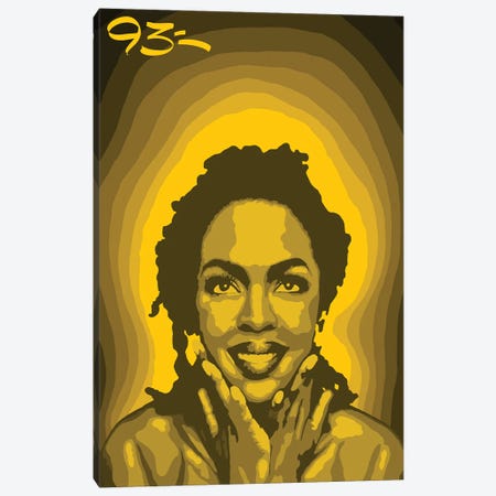 Lauryn Hill Canvas Print #NIT9} by 9THREE Canvas Artwork