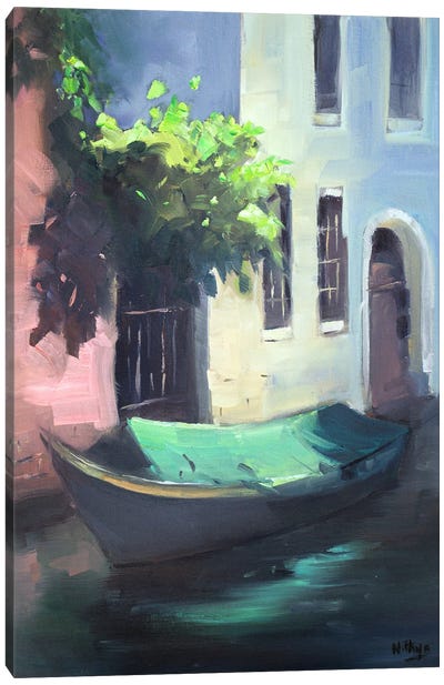 Early Morning Venice Canvas Art Print - La Dolce Vita