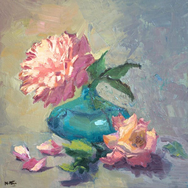 Fine Art Print: Spotlight Roses by Nithya Swaminathan