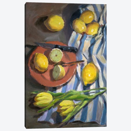 Lots Of Lemons Canvas Print #NIY28} by Nithya Swaminathan Canvas Print