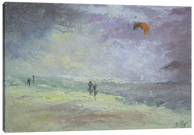 Stormy Skies Canvas Art Print - Nithya Swaminathan