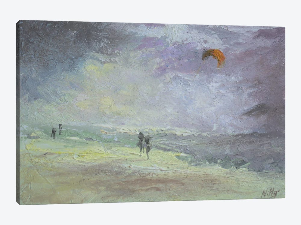 Stormy Skies by Nithya Swaminathan 1-piece Canvas Art
