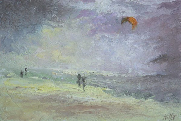 Artists Like Monet: Stormy Skies by Nithya Swaminathan