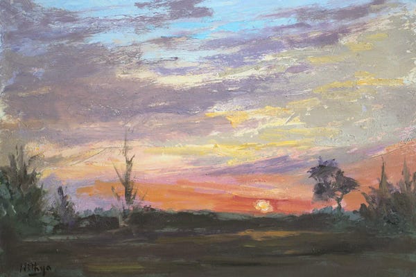 Artists Like Monet: Morning Skies by Nithya Swaminathan