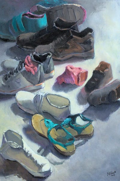 Still Lifes For The Modern World: We Are Family by Nithya Swaminathan