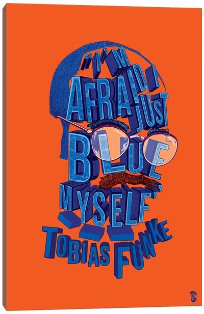 Tobias Canvas Art Print - Sitcoms & Comedy TV Show Art