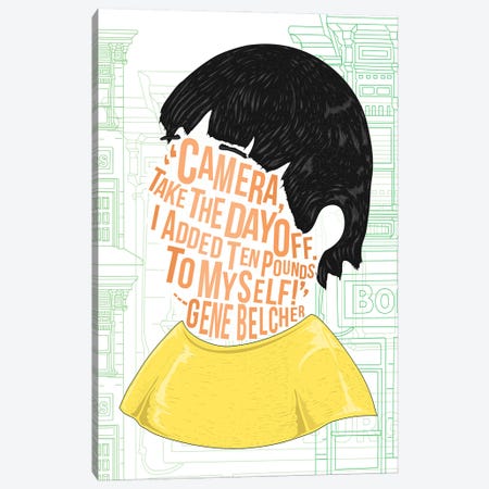 Camera Take The Day Off Canvas Print #NJO52} by Nate Jones Design Canvas Art
