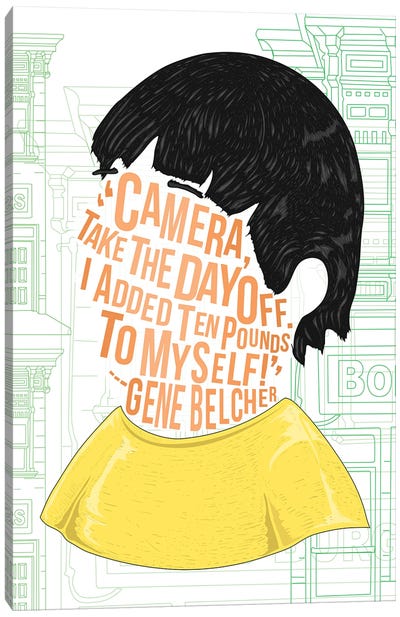 Camera Take The Day Off Canvas Art Print
