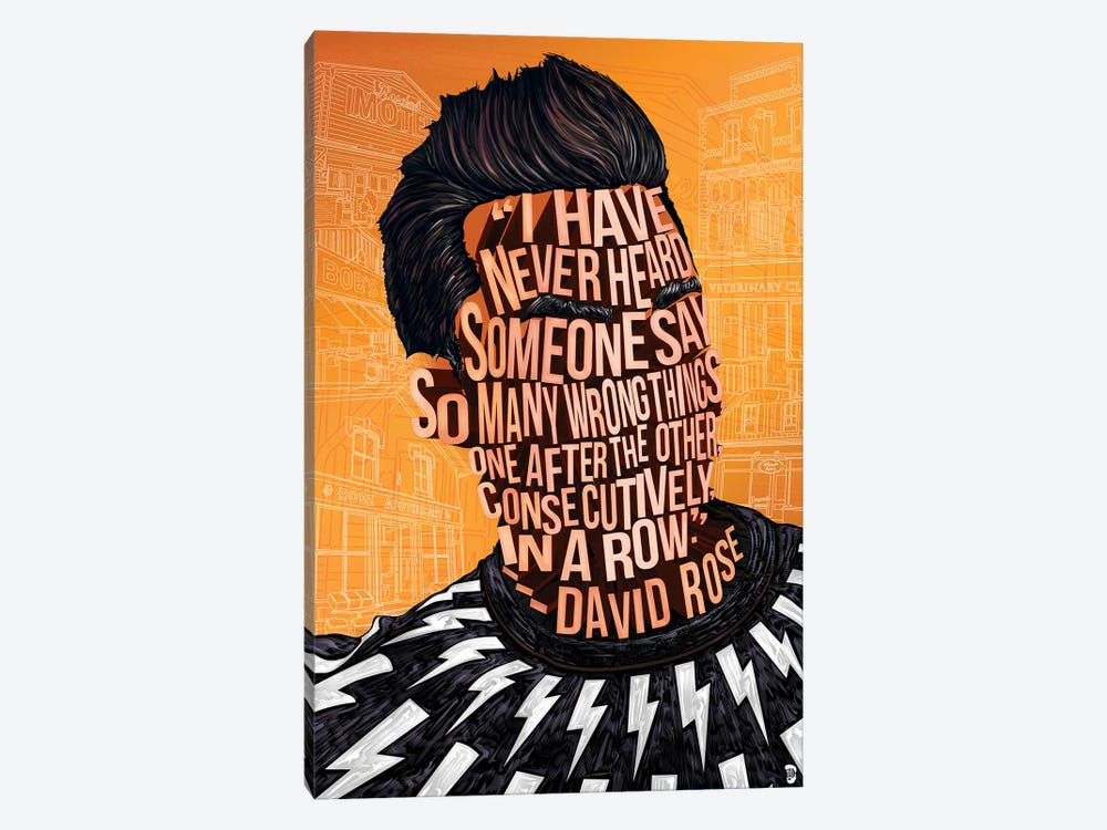 So Many Wrong Things by Nate Jones Design 1-piece Canvas Art