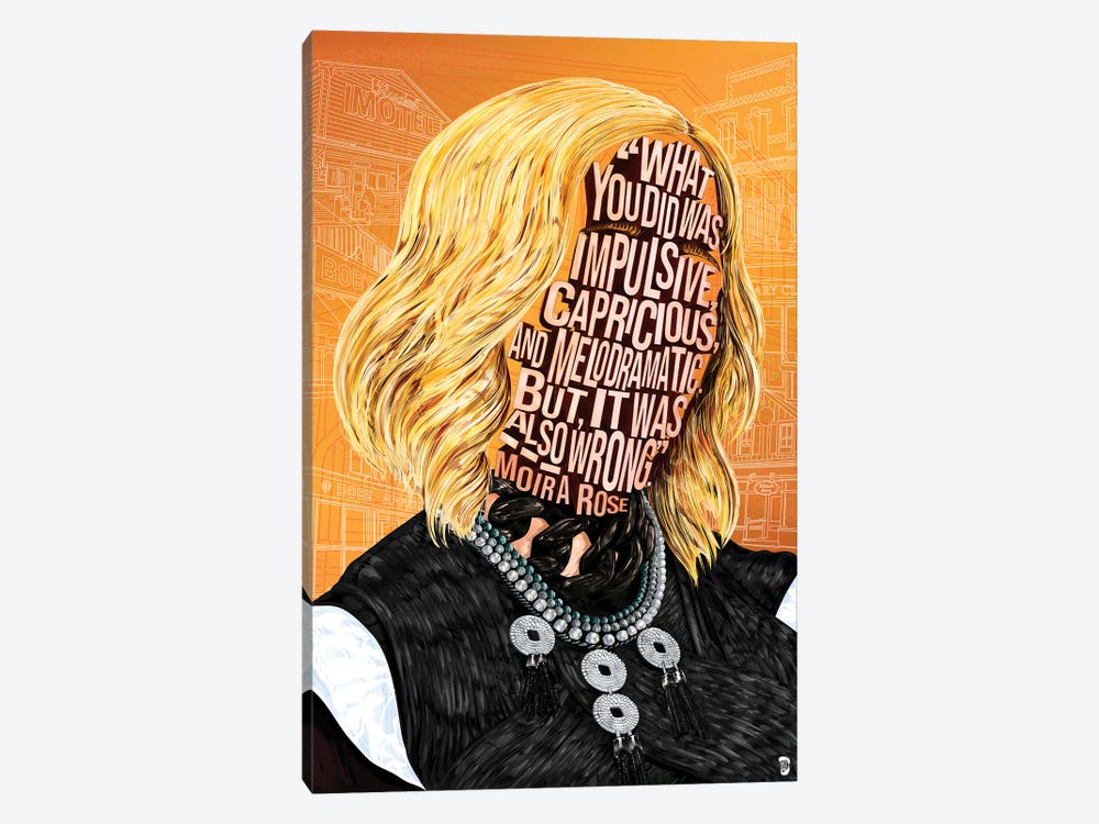 What You Did Was Impulsive by Nate Jones Design 1-piece Canvas Artwork