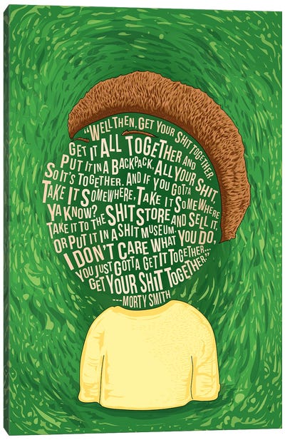 Get It Together Canvas Art Print - Morty Smith