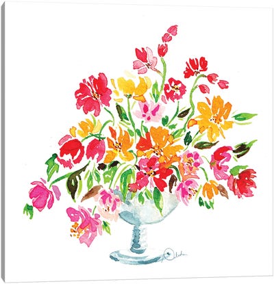 Floral Arrangement I Canvas Art Print - Natasha Joseph