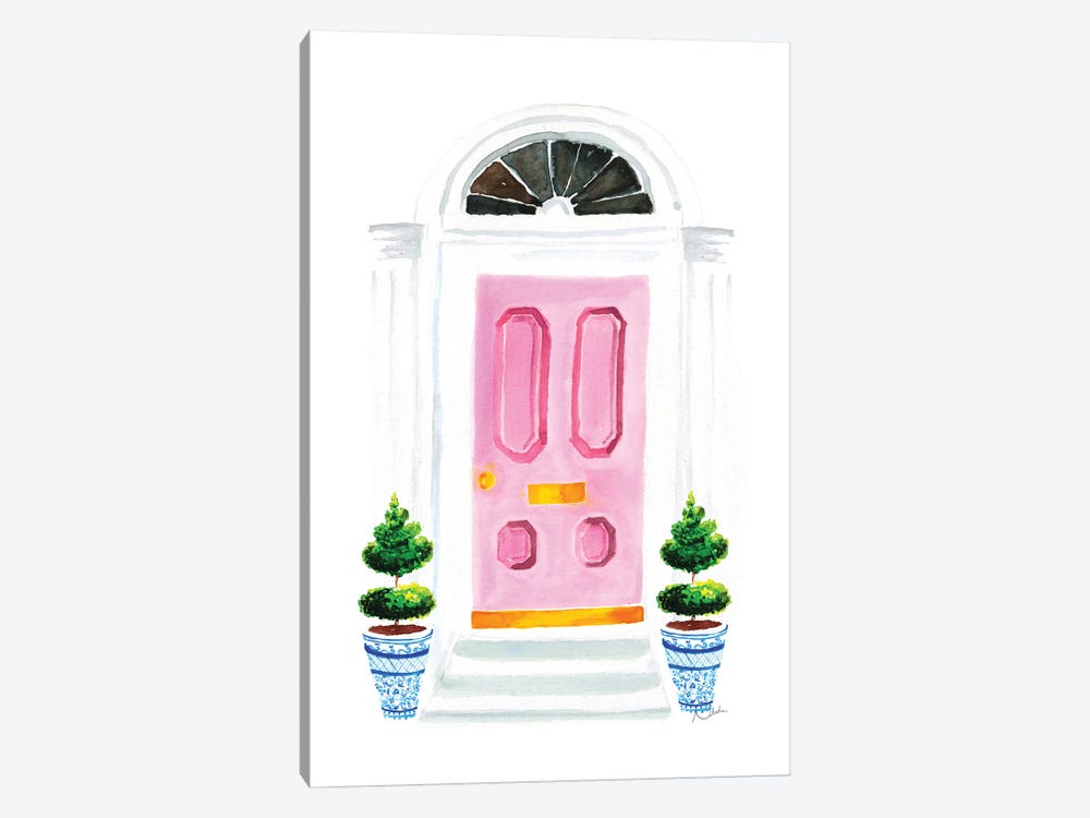 Pretty Pink Door by Natasha Joseph 1-piece Canvas Art
