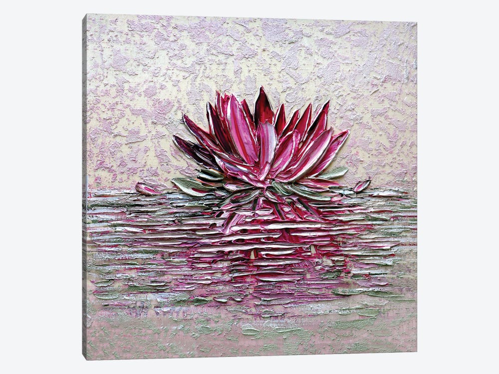 Pure Peace - Magenta Pink by Nada Khatib 1-piece Canvas Print