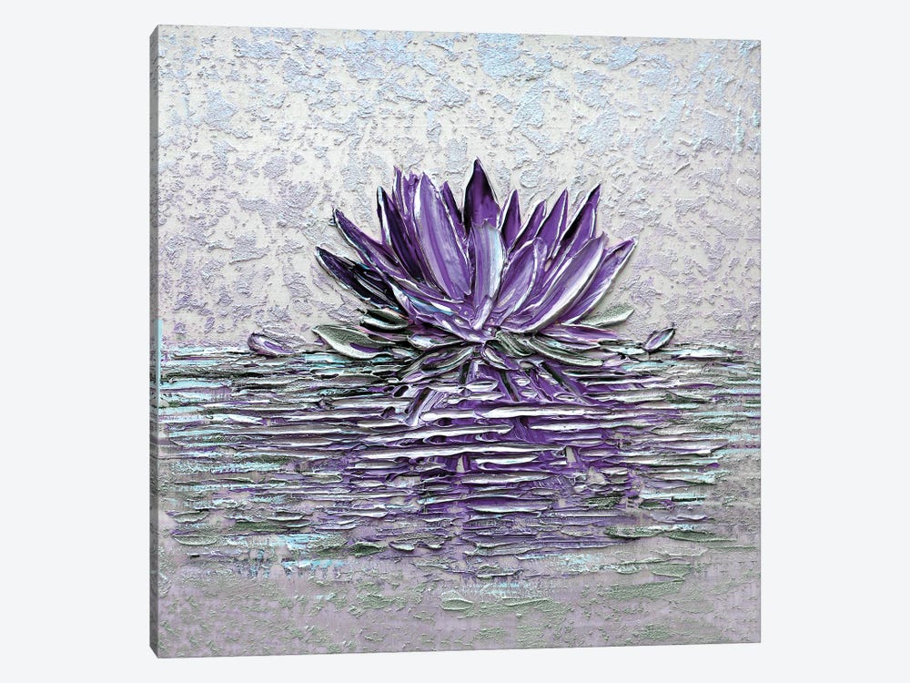 Pure Peace - Purple by Nada Khatib 1-piece Canvas Art