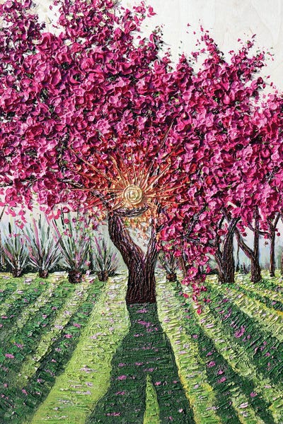 2023 | Viva Magenta: Magnificence - Pink Magenta Green Gold by Nada Khatib