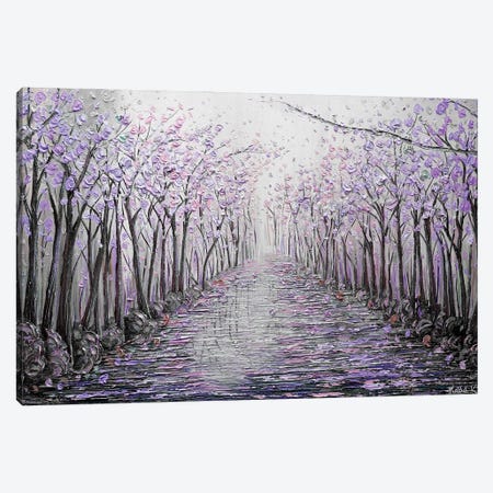 My Hope - Purple Lavender Canvas Print #NKH139} by Nada Khatib Art Print