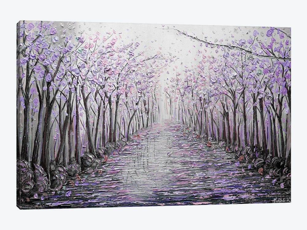 My Hope - Purple Lavender by Nada Khatib 1-piece Canvas Art Print