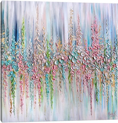 I Paint A Dream Canvas Art Print - Dreamy Abstracts