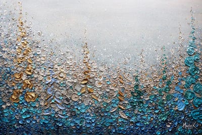 Into The Blue by Nada Khatib canvas print