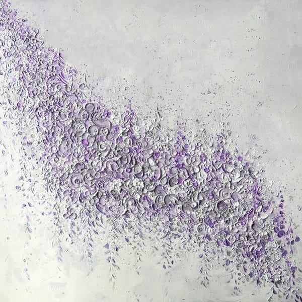 Middle Eastern Artists: Celebration - Purple by Nada Khatib