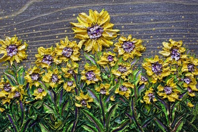 Courage - Original by Nada Khatib canvas print