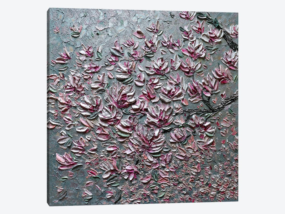 Reach For The Sky - Pink by Nada Khatib 1-piece Canvas Wall Art