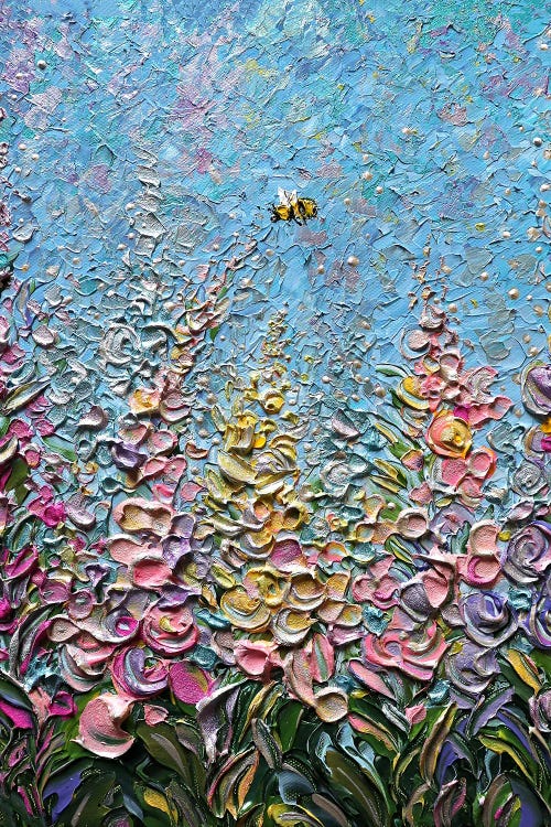 Bee Brave by Nada Khatib wall art