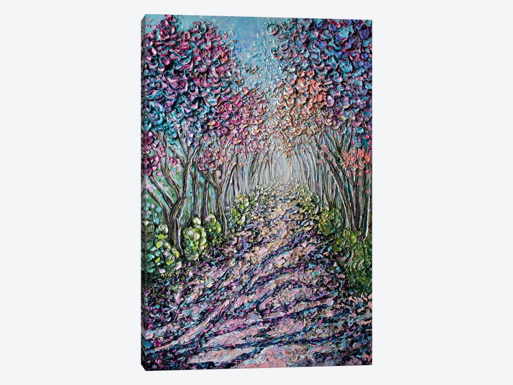 Nature's Candy Forest - Original by Nada Khatib 1-piece Canvas Art Print