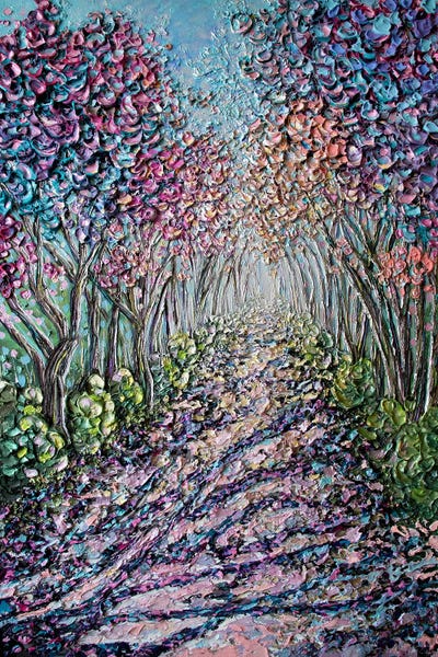 Enchanted Forests: Nature's Candy Forest - Original by Nada Khatib