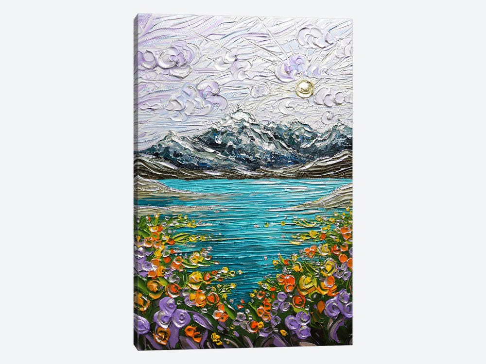 Meet Me At The Mountains by Nada Khatib 1-piece Canvas Art