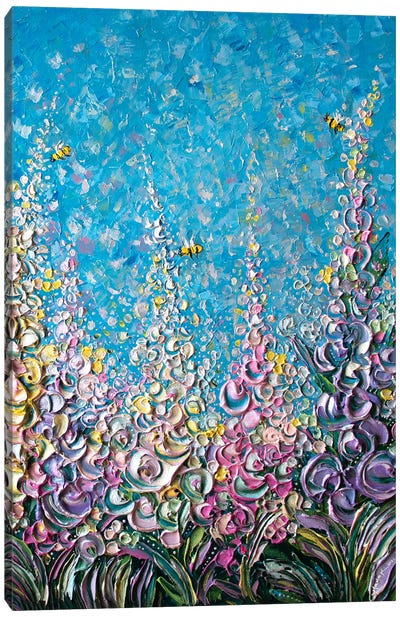 Bee You Canvas Art Print - Nada Khatib