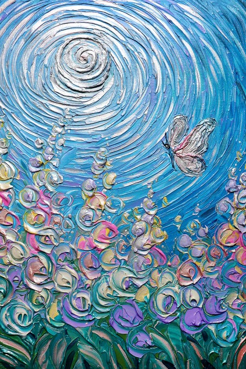 Freedom To Fly - Original by Nada Khatib wall art