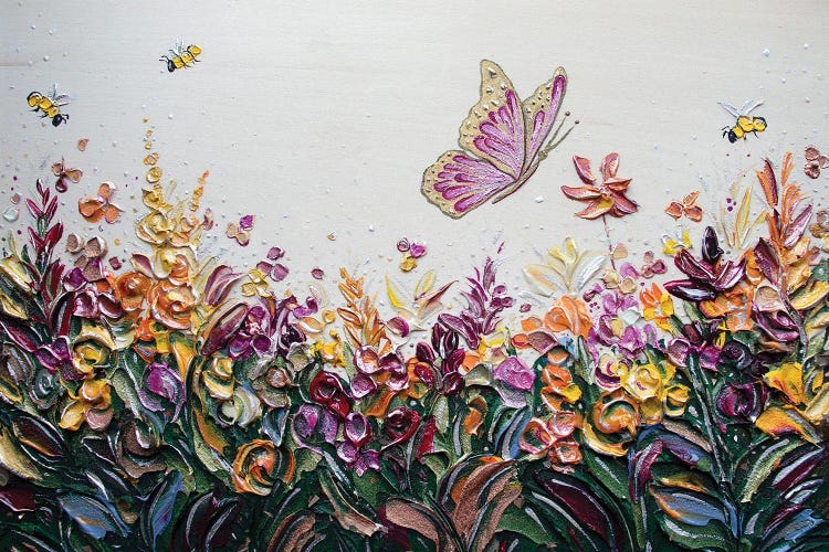 Wildflower Meadow Original by Nada Khatib wall art