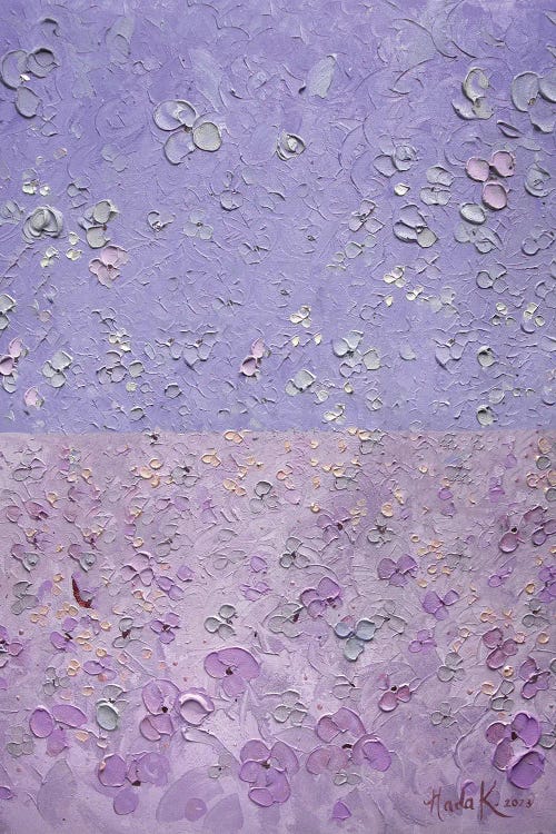 The Color Purple by Nada Khatib wall art