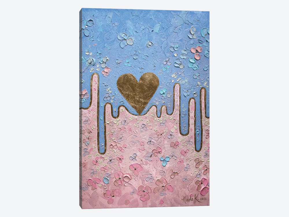 Heartbeat by Nada Khatib 1-piece Art Print