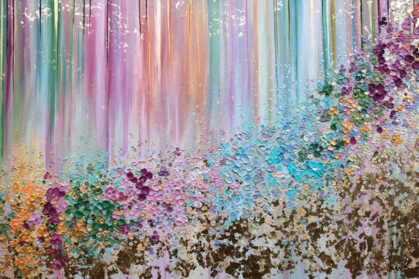 Colorful Abstracts: Symphony Of Color Original by Nada Khatib