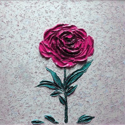 Bold Beauty - Hot Pink Magenta by Nada Khatib canvas print