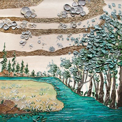 Evergreen by Nada Khatib canvas print