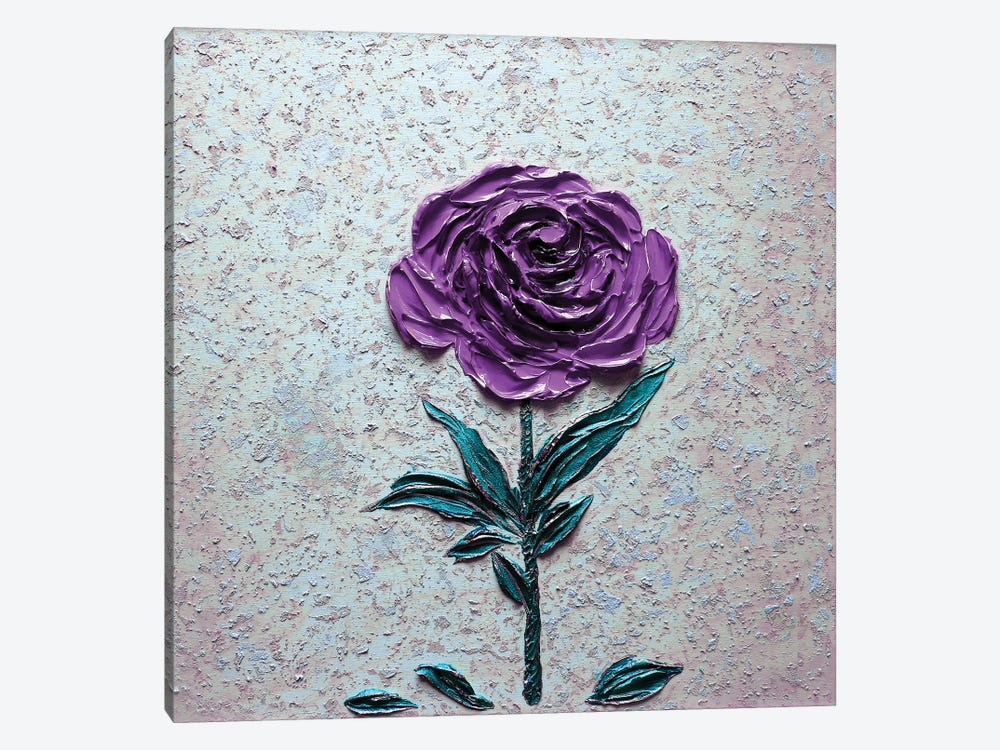 Bold Beauty - Purple by Nada Khatib 1-piece Canvas Artwork